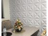 100 Placas PVC 3d Revestimento De Parede Decorativa 25 cm