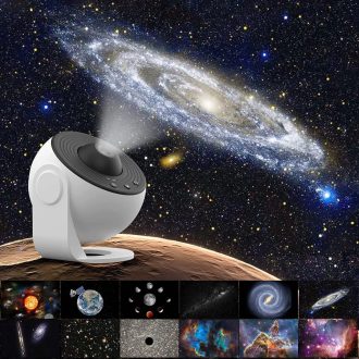Goojodoq 12 Em 1 Projetor Estrela HD Imagem Grande Área De Projeção Luzes LED Para Luz Nocturna De , Lanetarium Galaxy