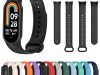 Pulseira de Silicone Para Smartwatch Xiaomi Mi Band 9 8 Relógio MiBand Sport
