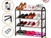 Sapateira Organizadora 4 Andares Plástico até 12 Pares