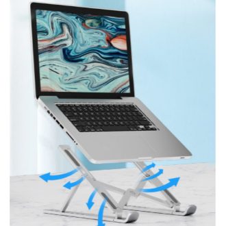 Suporte Apoio De Notebook Laptop Compacto Articulado Preto Suporte Base