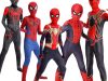2-12 Anos De Idade Homem Aranha Fato De Uma Peça De Roupa Justo