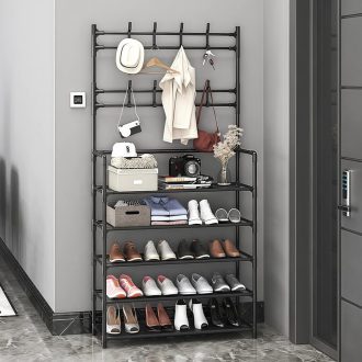 Arara 4/5 andar Sapateira Organizadora cabideiro suporte Multiuso Sapato Tenis Roupa Closet Quarto Armários