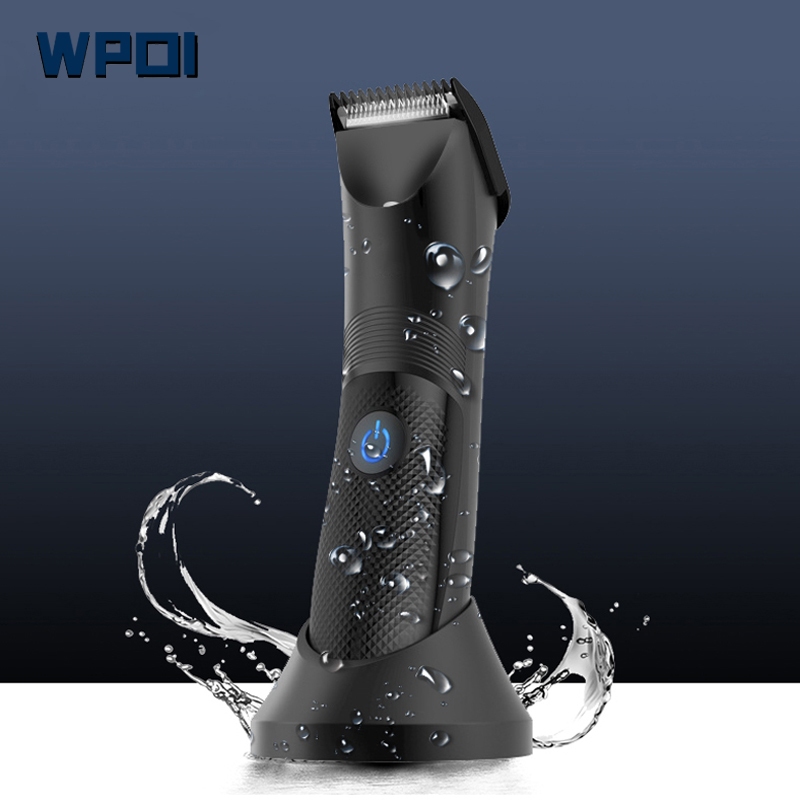 Barbeador Masculino Aparador De Pelos Corporal Sem Fio Elétrico À Prova D'água Recarregável