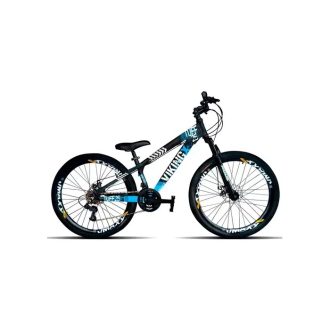 Bicicleta aro 26 Vikingx Tuff X-25 do Grau Freeride aros vmaxx Wheeling RL