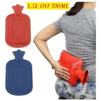Bolsa Térmica 1.5L Ou 700L De Água Quente Compressas Aliviar Dores Emborrachada Multiuso Universal