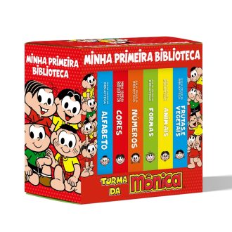Box - Turma da Mônica Coleção Minha Primeira Biblioteca