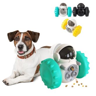 Brinquedo Interativo Gato E Cão Alimentador De Ração Pet