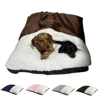 Caminha de Cachorro Saquinho de Dormir Para Gato Pele de Carneiro Cama Pet Canguru Saco De Dormir