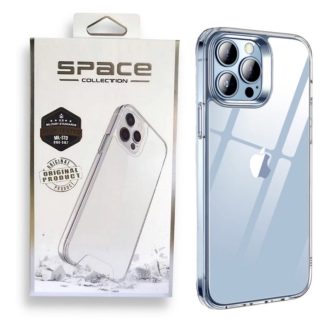 Capa Capinha Space Transparente Anti Impacto TPU Case Apple IPhone 6 7 8 Plus 11 ProMax 12 13 14 16 Pro Max Plus X/Xs Xr
