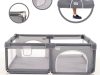 Cercado Chiqueirinho Grade Tela De Proteção Portão Bebe Infantil Criança 1,80 x 1,50