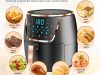 COIBEU® Fritadeira inteligente Air fryer Automático Grande Capacidade Mecânico Knob Digital Touch