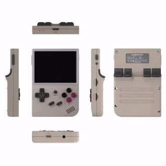 Console Portátil Retrô Anbernic-RG35XX Plus, CPU Gamer, HT700, LPDDR4, Suporte 1GB, WiFi