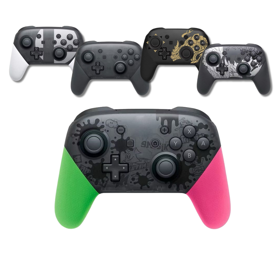 Controle GamePad Compatível com Nintendo Switch Sem Fio Splatoon Monster Hunter
