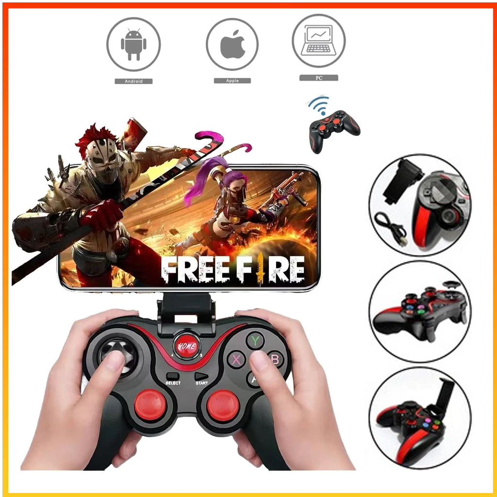 Controle suporte para Celular gamepad Bluetooth Jogar sem fio ,PC/ iOS/Android/Switch/P3/P4