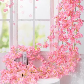 Corrente De Cerejeira Artificial 180cm 135 Flores Decoração Decorativa Flor Artificial Trepadeira