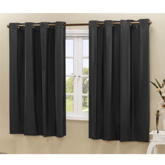 Cortina Blackout Corta Luz Blackout 2,20m X 1,30m Decoração Sala e Quarto Blecaute Várias Cores