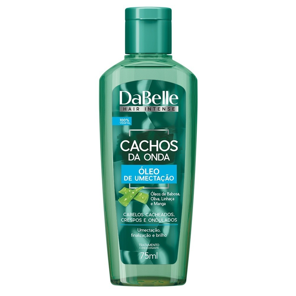 Dabelle Óleo de Umectação Finalizador e Brilho Cachos da Onda 75ml Cacheados Crespos Ondulados