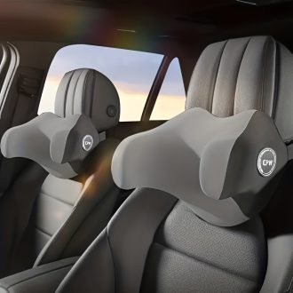 Encosto de Cabeça Universal para Carro Almofada de Espuma de Memória Quatro Estações Confortável e Respirável