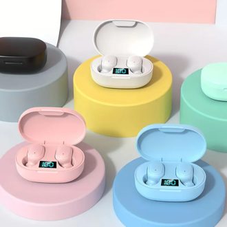 Fone De Ouvido Sem Fio Bluetooth 5.0 E6s e A6s Pronta Entrega no Brasil Envio imediato - ECOM