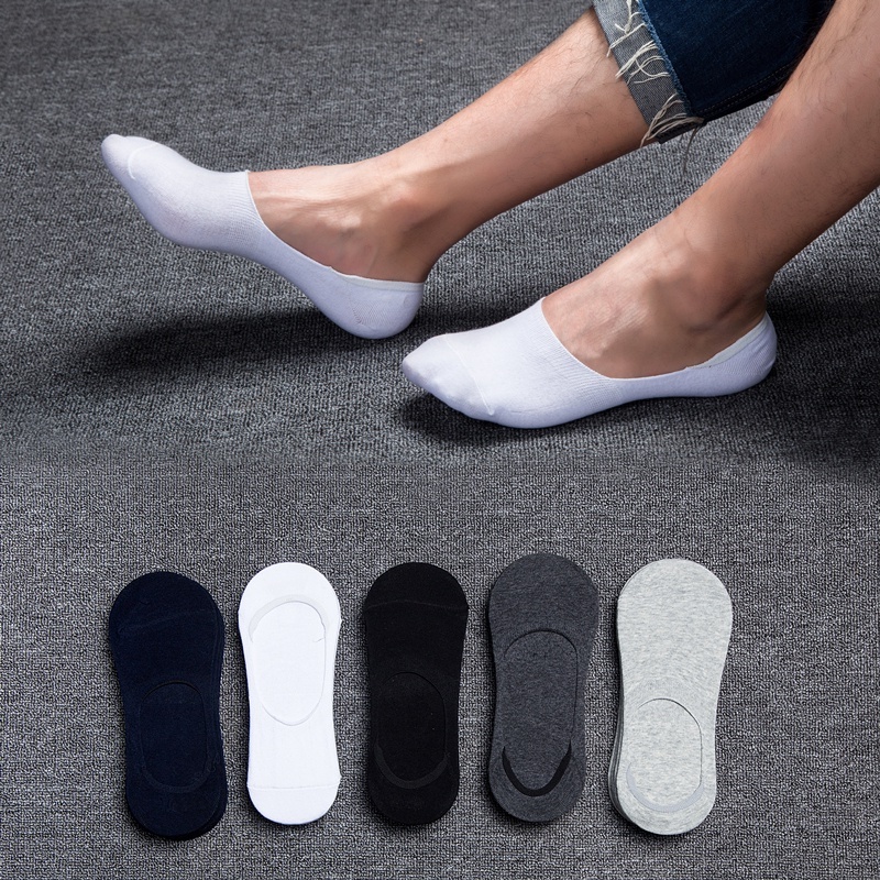 Kit 12 Pares de Meia Sapatilha Soquete Invisível com Silicone Masculino e Feminino