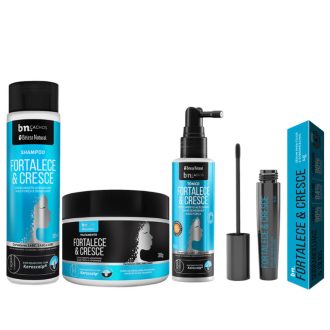 Kit Beleza Natural Fortalece e Cresce + Sérum bn.Cachos