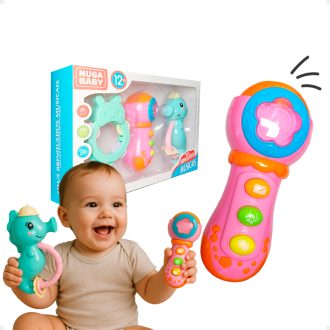 Kit Brinquedos Para Bebê Chocalhos Sensorial Brinquedo Infantil Musical Coisas de Bebê Neném Criança