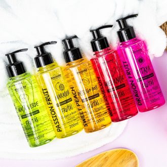 Kit Frutal Sabonete Líquido + Hidratante para Corpo e Rosto - Beleza e Cuidado Completo