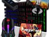 Kit Mobilador Gamer Barato RGB 6 Itens Para Celular Mouse Teclado Mecanico Mouse Pad Tripé HUb USB