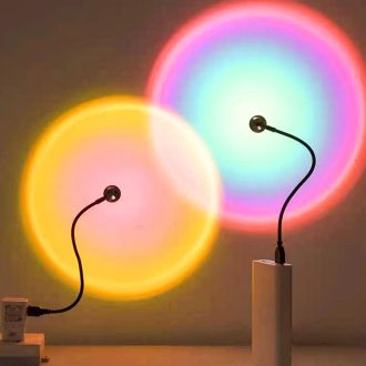 Lâmpada de projeção solar Lâmpada de chão com luz ambiente