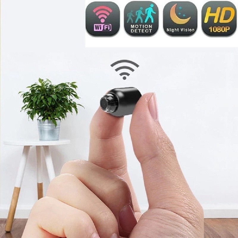 Mini Câmera De Vídeo Sem Fio Visão Noturna Micro Ip 1080P Monitor De Vigilância CCTV De Segurança Ultra Clara Monitoramento Remoto Doméstico