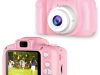 Mini-câmera digital de 2 polegadas com tela HD recarregável para crianças Brinquedos fotográficos fofos