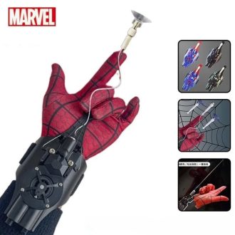 Ml Legends Spiderman Web Shooters Toys Spider Man Lançador De Pulsos Cosplay Peter Parker Acessórios Luvas De Adereços Para Crianças Gift