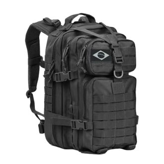Mochila Militar Tática Impermeável 50 Litros Grande Reforçada com Bandeira do Brasil