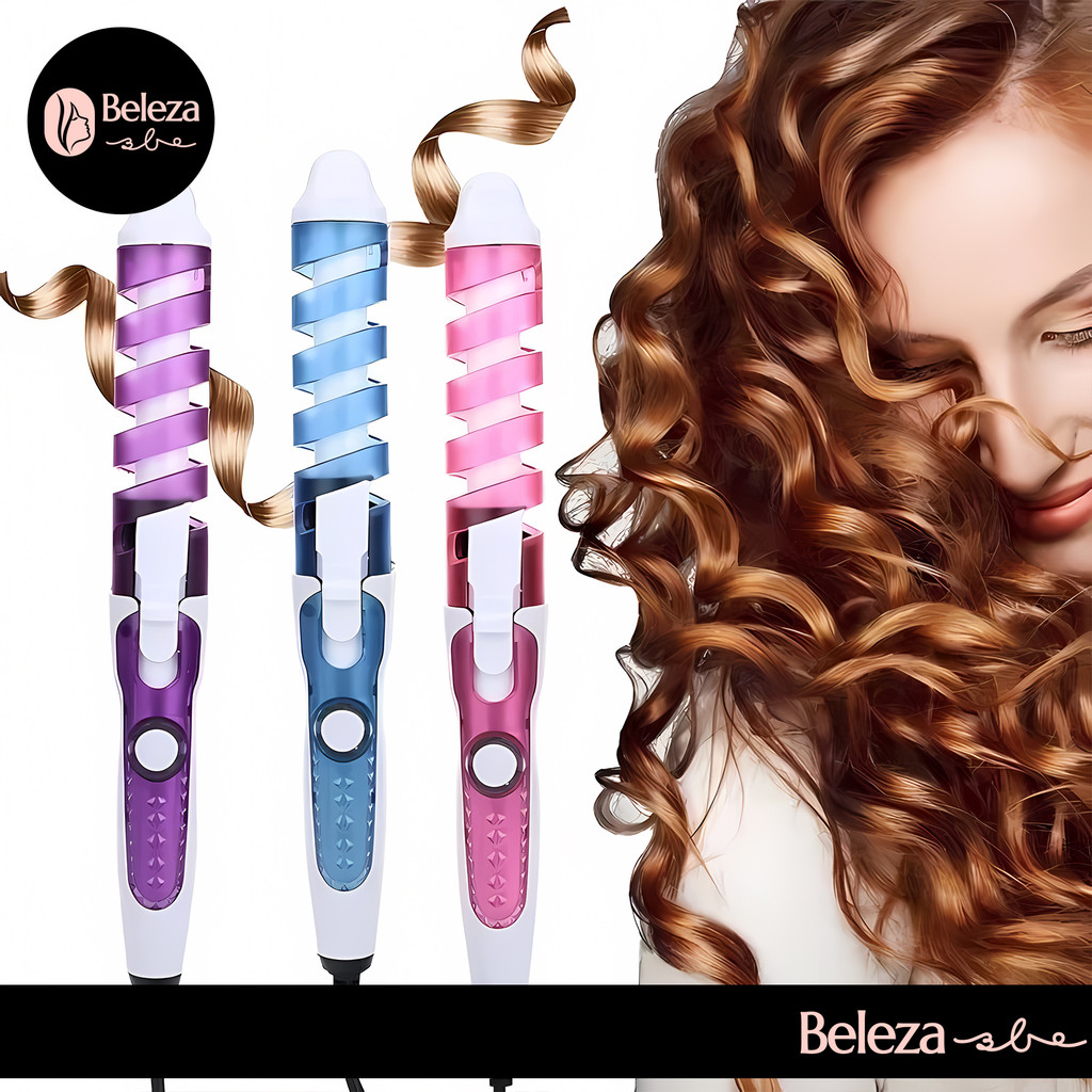 Modelador de Cachos Cacheador de Cabelo Ondas Profissional para Salão de Beleza