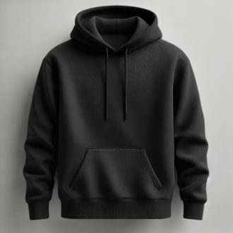Moletom Basic Black Edition Premium Liso Sem Estampa Agasalho Flanelado Masculino Feminino Macio Top