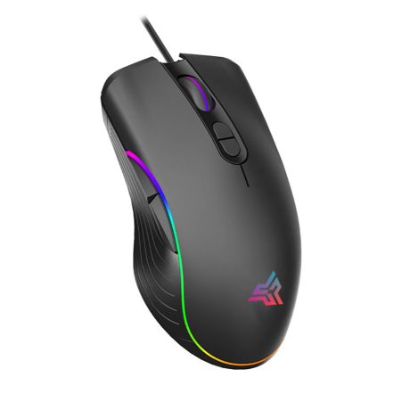 Mouse Gamer Para Jogo Óptico com LED RGB USB PC Videogame