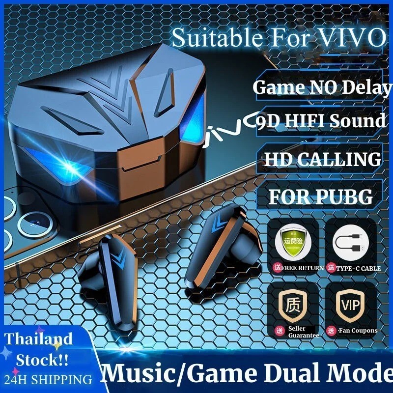 Novo X15 TWS Fones De Ouvido Bluetooth Gamer Sem Fio 65ms De Baixa Latência Com Microfone Handfree