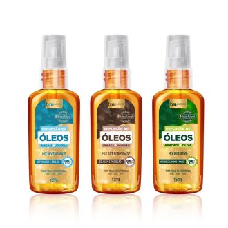 Óleo Capilar Finalizador Explosão de Óleos Beleza Natural Bn Cachos 55ml