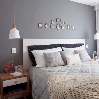 Papel Adesivo 5 Metros Cinza, Liso, Opaco, Para Decoração, Envelopamento