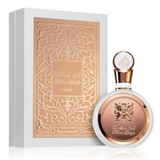 Perfume Árabe Lattafa Fakhar Rose Eau de Parfum Feminino 100ml - Original