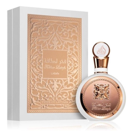 Perfume Árabe Lattafa Fakhar Rose Eau de Parfum Feminino 100ml - Original