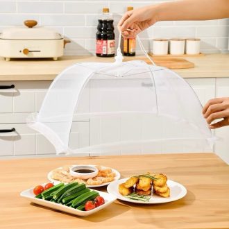 Protetor Tela Mosquiteiro de Alimentos Fruta Bolo Telado 30cm KL1005