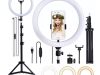 Ring Light Iluminador Anel Luz 30cm 12 Polegadas Tripé 2,1m