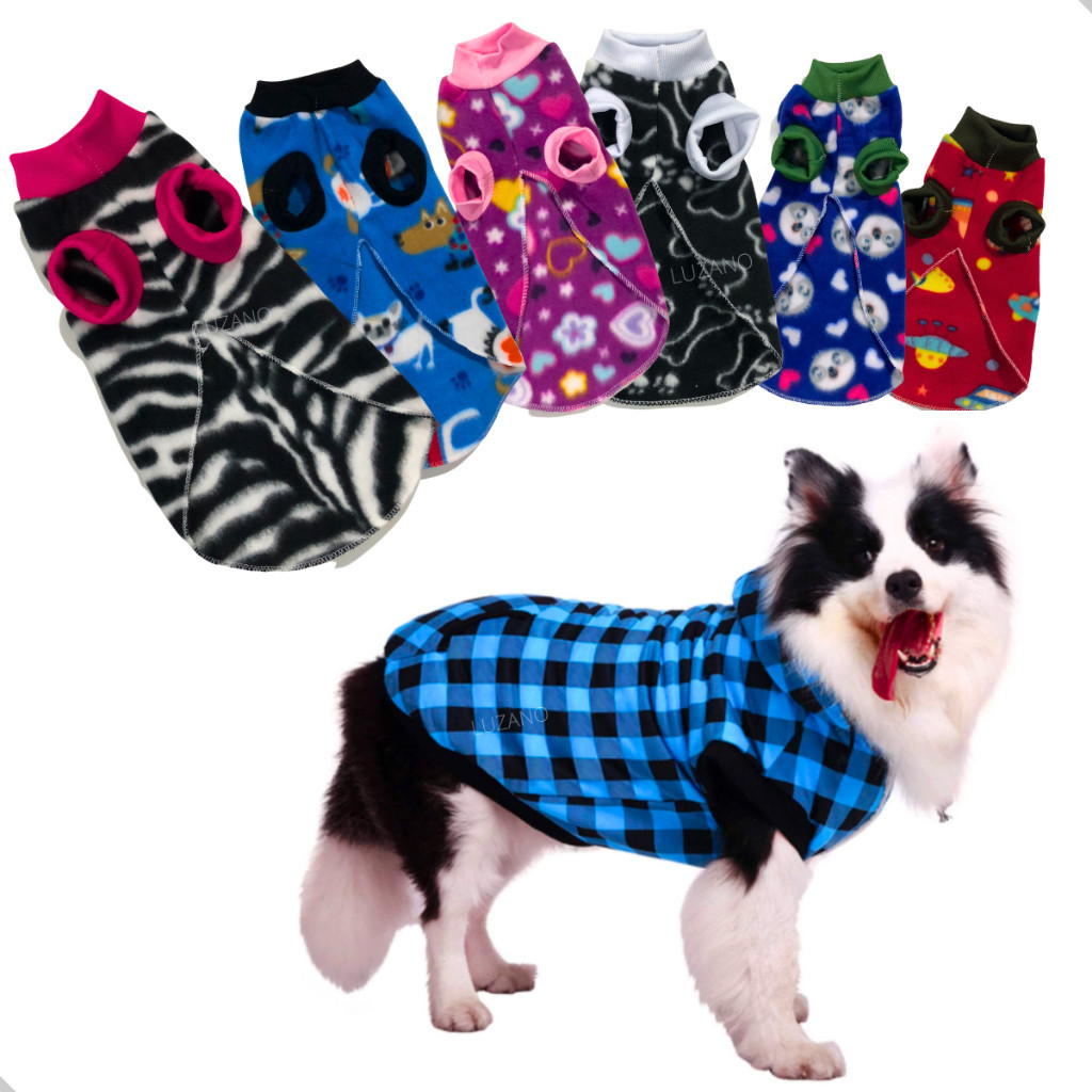 Roupinhas Porte Grande Soft aveludado Pet Tamanho XG ao SG Cachorro Cães pet Promoção Shopee
