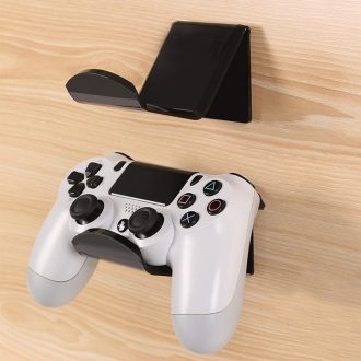 Suporte de Controle Universal de Parede Acrílico Autoadesivo PS5 PS4 PS3 Xbox Switch Fone de Ouvido Gamepad Jogo