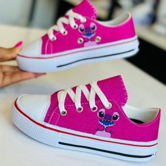 Tênis Botinha Infantil Masculina Feminina Casual Confortável Personagem Envio Imediato