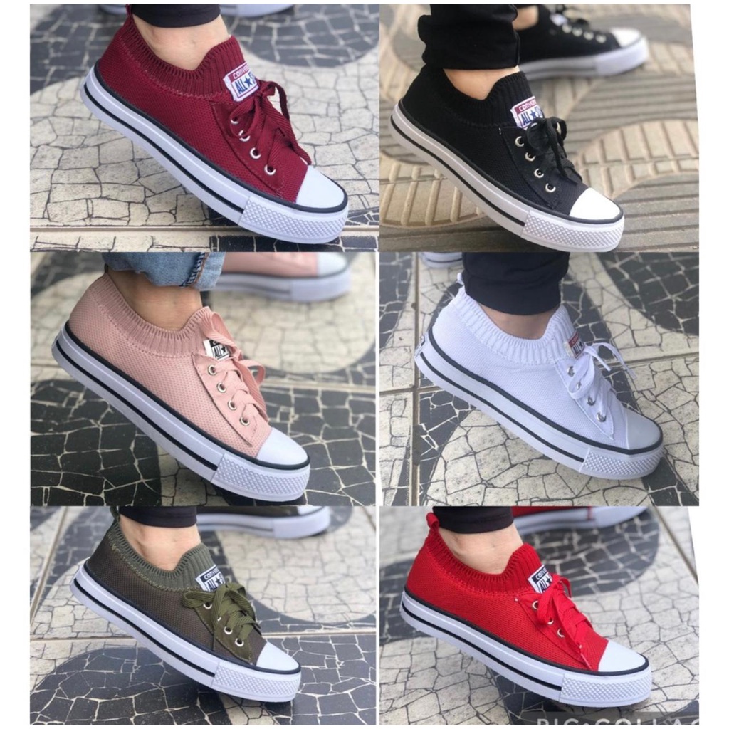 Tênis Meia Feminino Lançamento Promoção