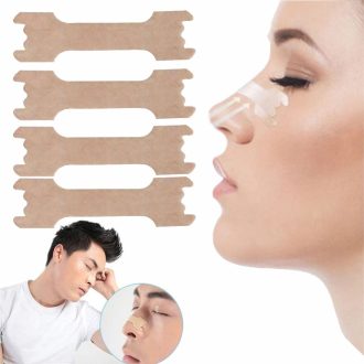 Tiras Nasais Adesivas Anti Ronco. Dilatador Nasal, Melhora a Noite de Sono, Promove Maior Fluxo de Ar