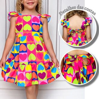 Vestido Infantil Menina Princesa Luxo Lançamento